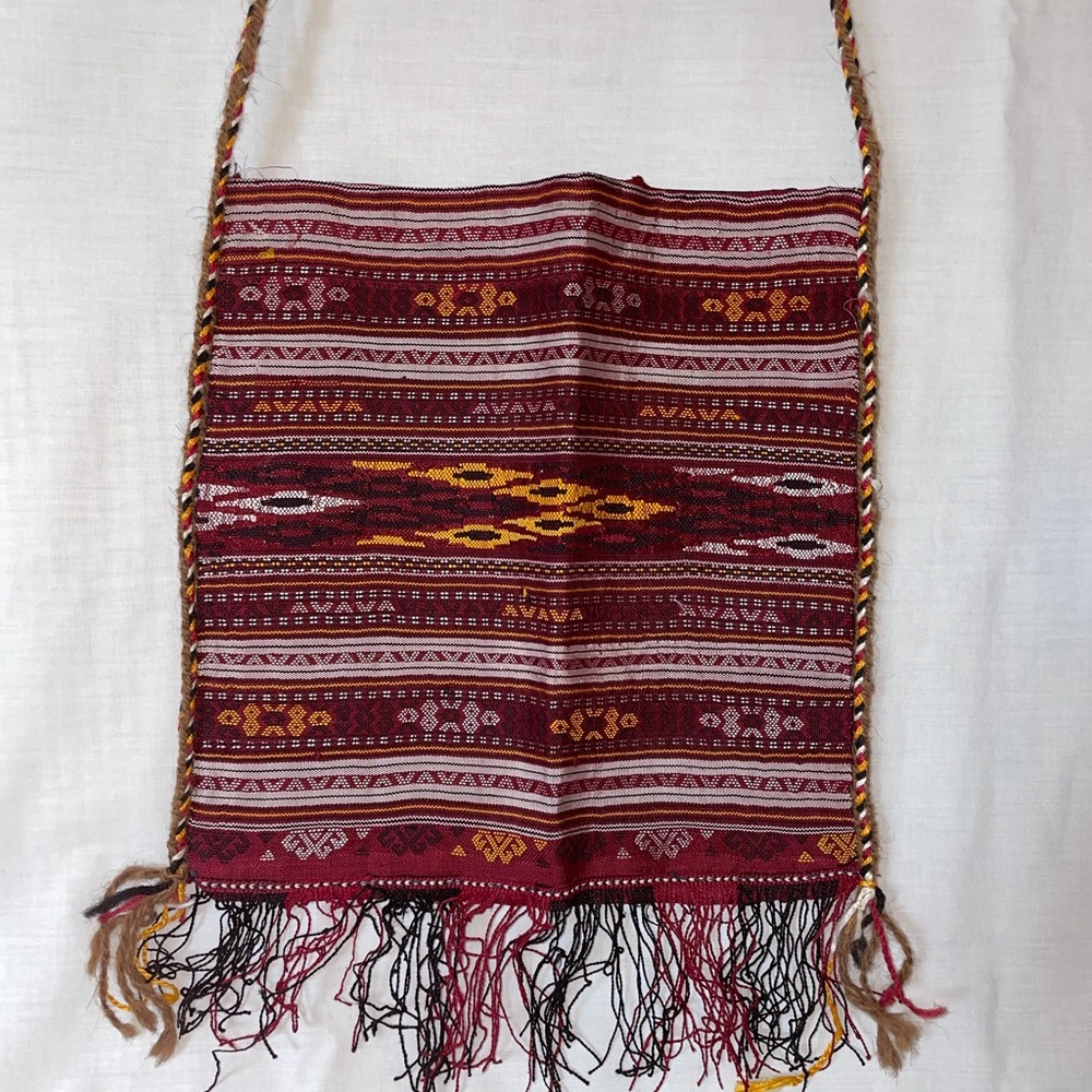 Boho/ hippie cross body bag.